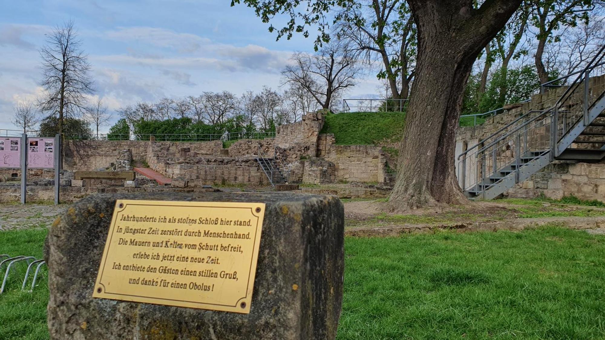 Ferienwohnungen An Der Schlossruine Herbsleben Luaran gambar
